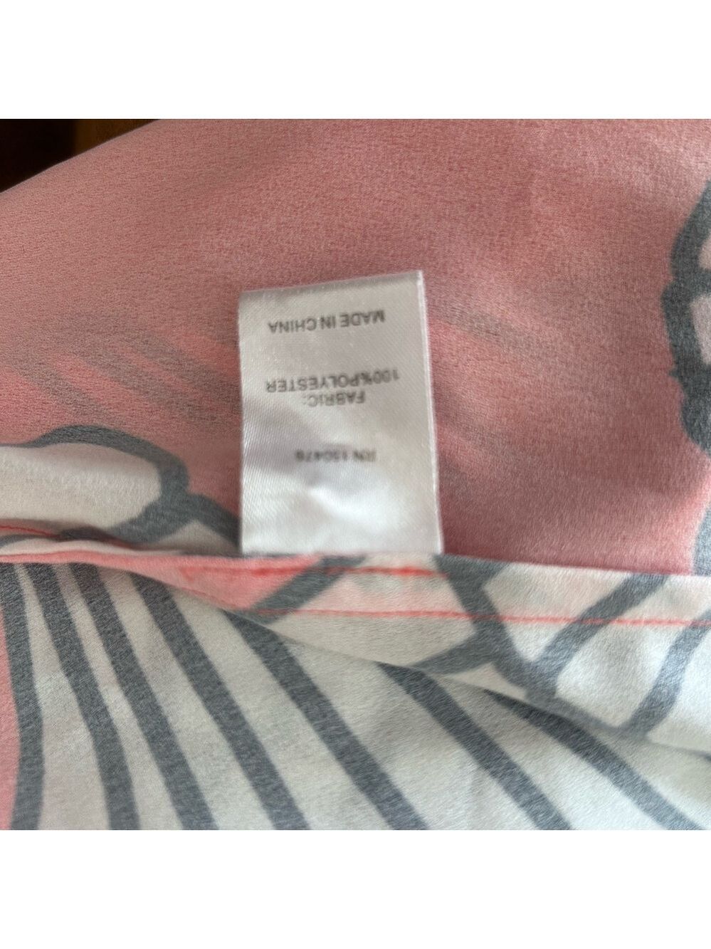 CROSBY by Mollie Burch Coral Botanical Print Blouse | Size XS - Picture 5 of 7